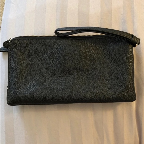Large Coach Double Zip Wristlet - Picture 5 of 6